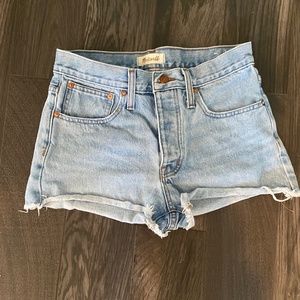 Madewell Relaxed Denim Shorts
